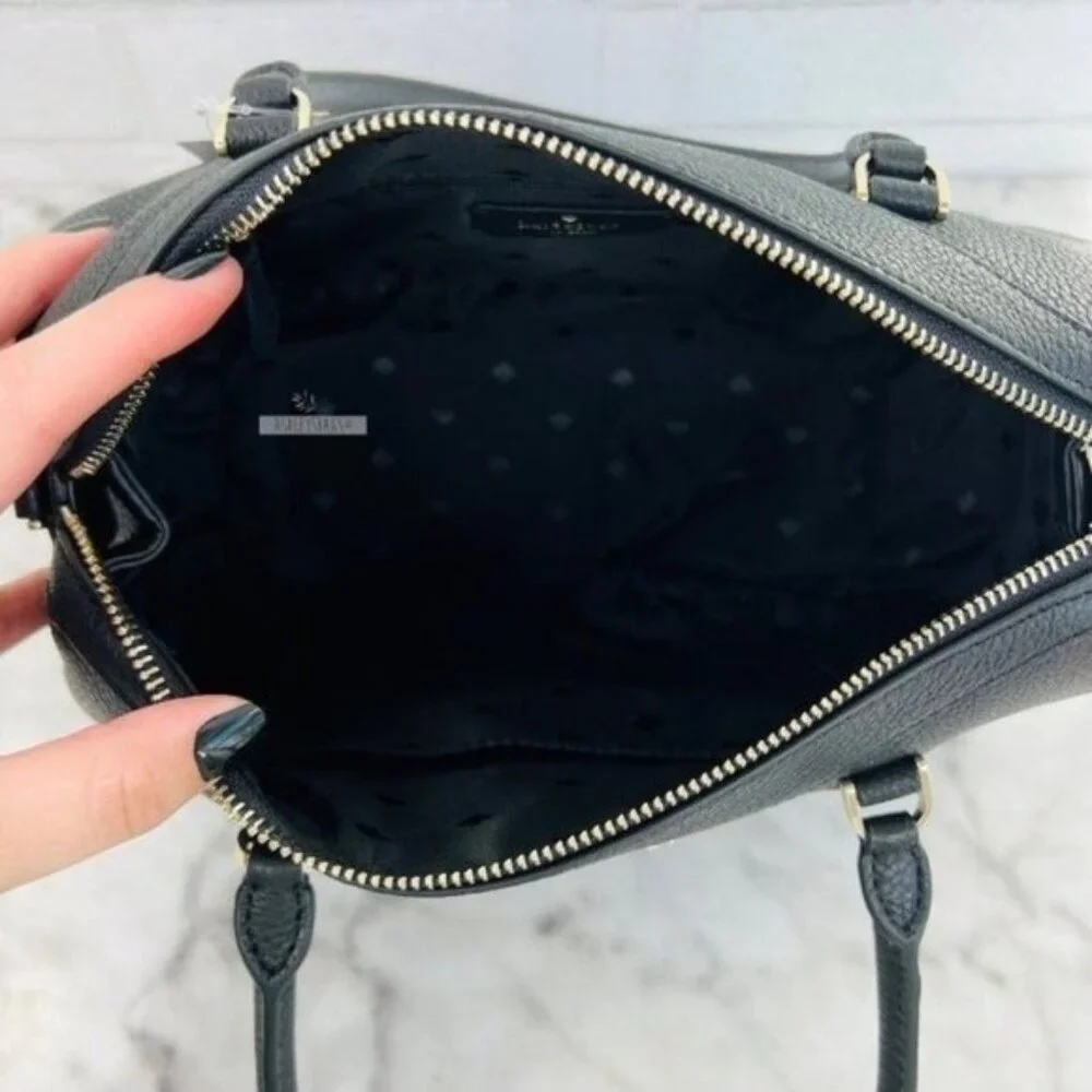 Kate Spade Pebbled Leather Satchel Crossbody